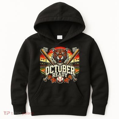 October Ready Funny For Ready Tiger Kids Hoodie