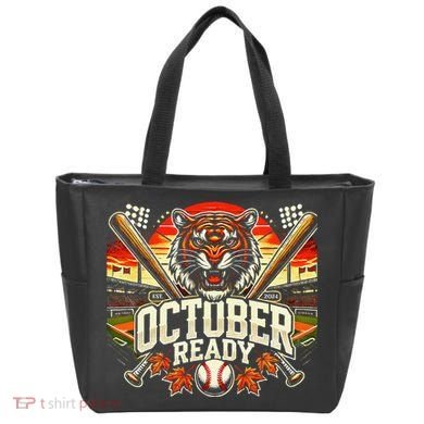 October Ready Funny For Ready Tiger Tote Bag