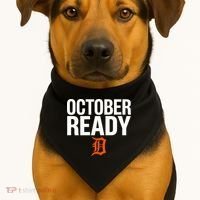 October Ready Funny USA-Made Doggie Bandana thumb 1