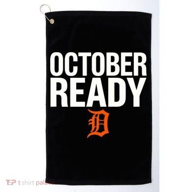 October Ready Funny Golf Towel