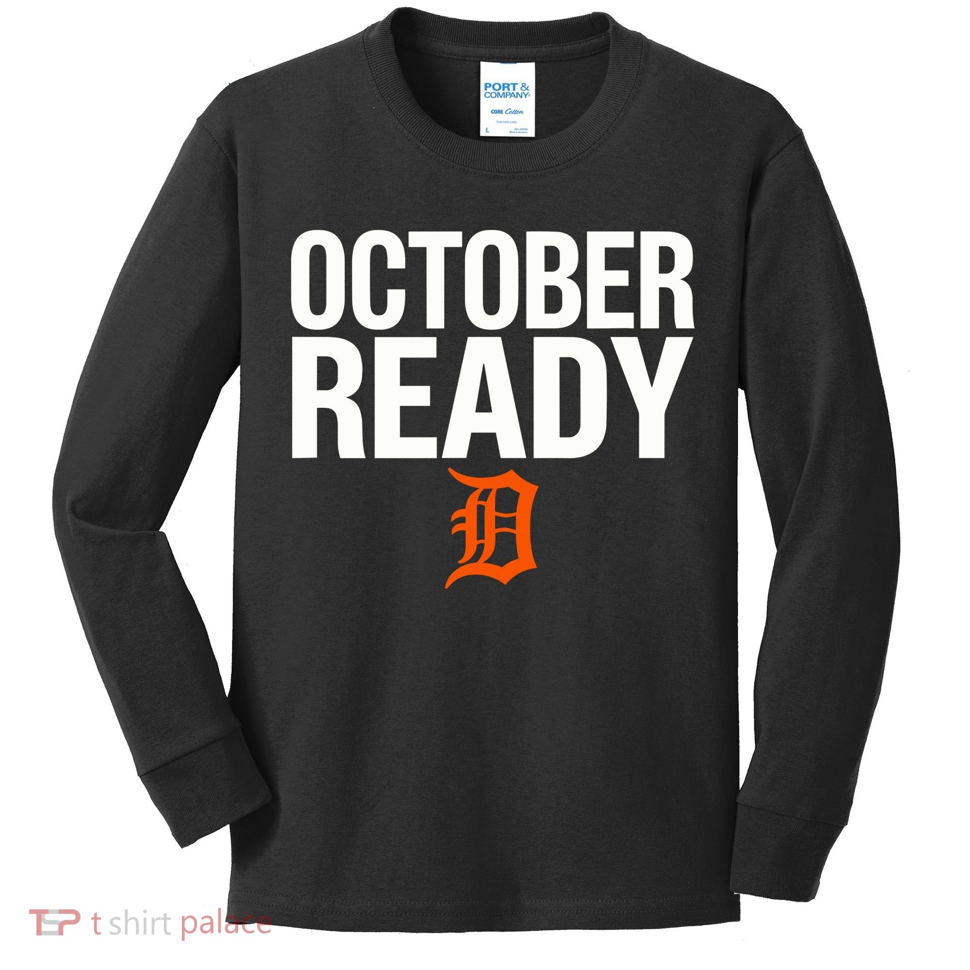October Ready Funny Kids Long Sleeve Shirt