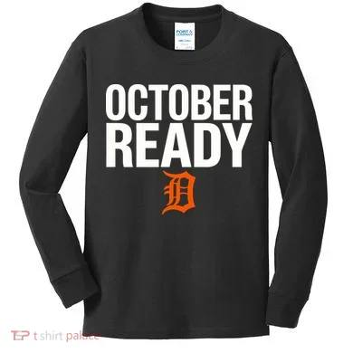 October Ready Funny Kids Long Sleeve Shirt