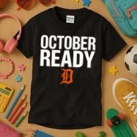 October Ready Funny Kids T-Shirt thumb 3