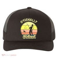 Ofishally Retired Fishing Retirement Yupoong Adult 5-Panel Trucker Hat thumb 0