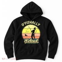 Ofishally Retired Fishing Retirement Hoodie thumb 0