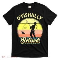Ofishally Retired Fishing Retirement T-Shirt thumb 0