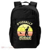 Ofishally Retired Fishing Retirement Backpack thumb 0