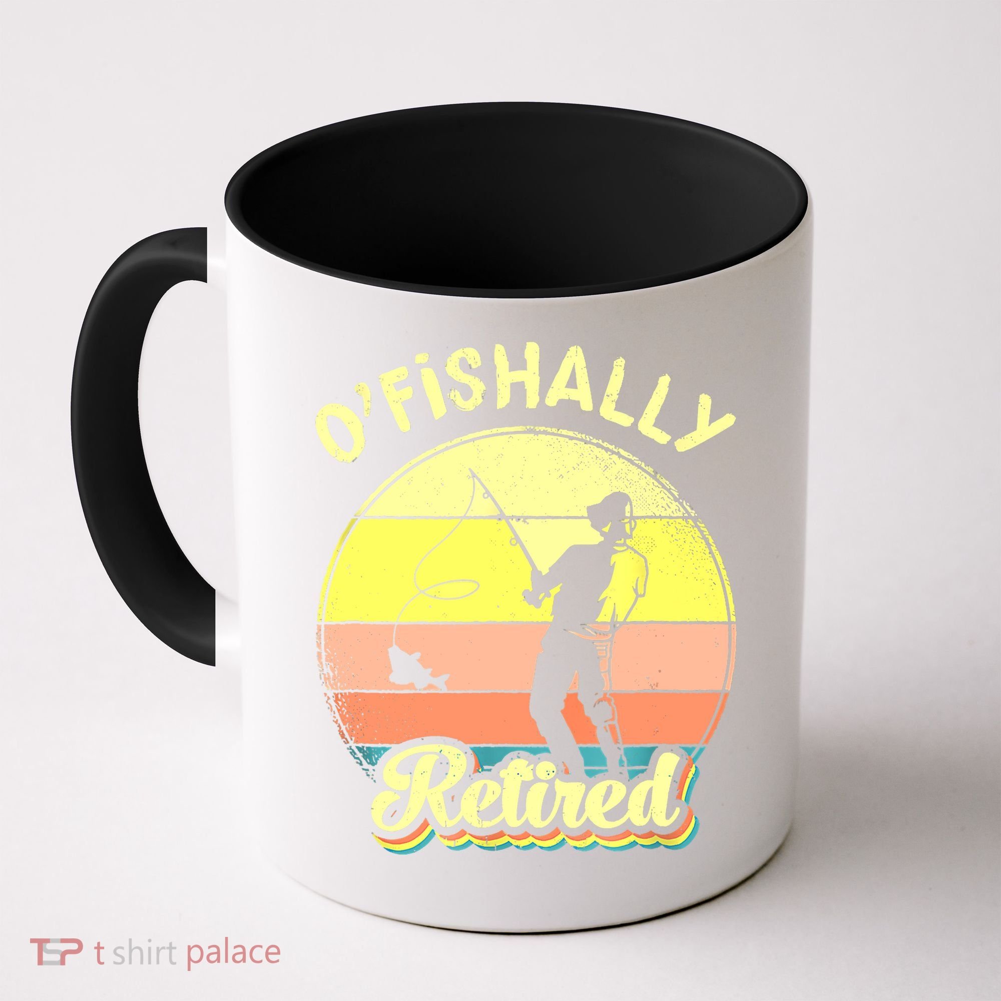 Ofishally Retired Fishing Retirement Coffee Mug