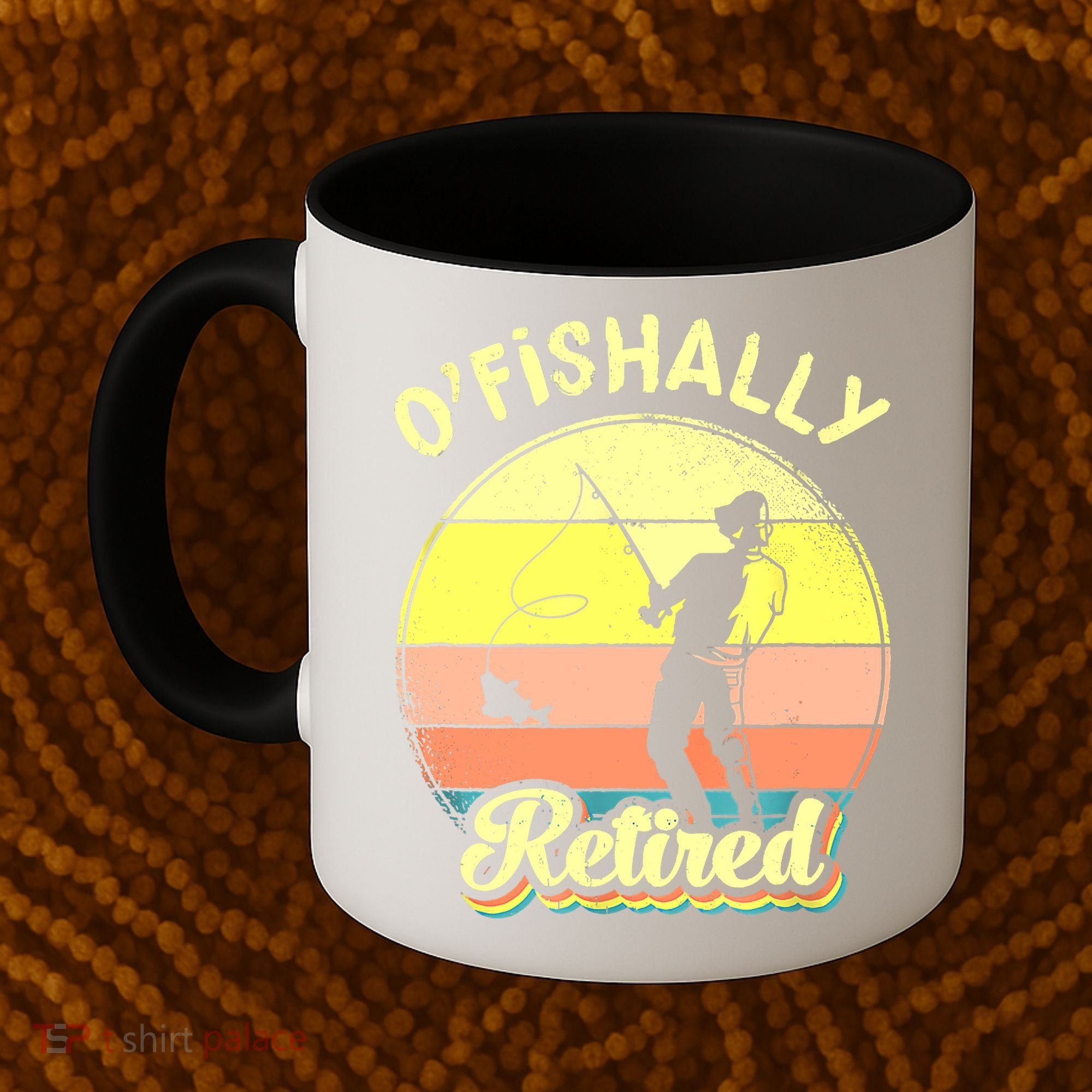 Ofishally Retired Fishing Retirement Coffee Mug