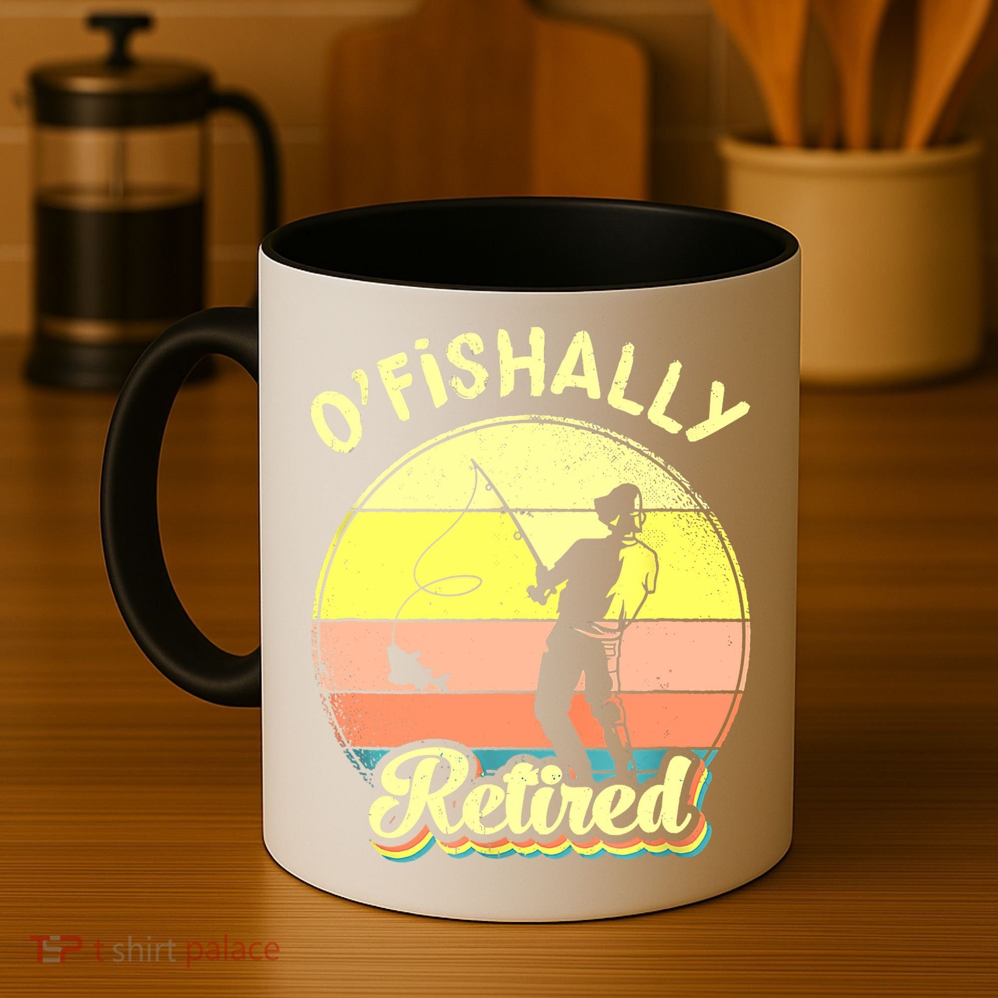 Ofishally Retired Fishing Retirement Coffee Mug