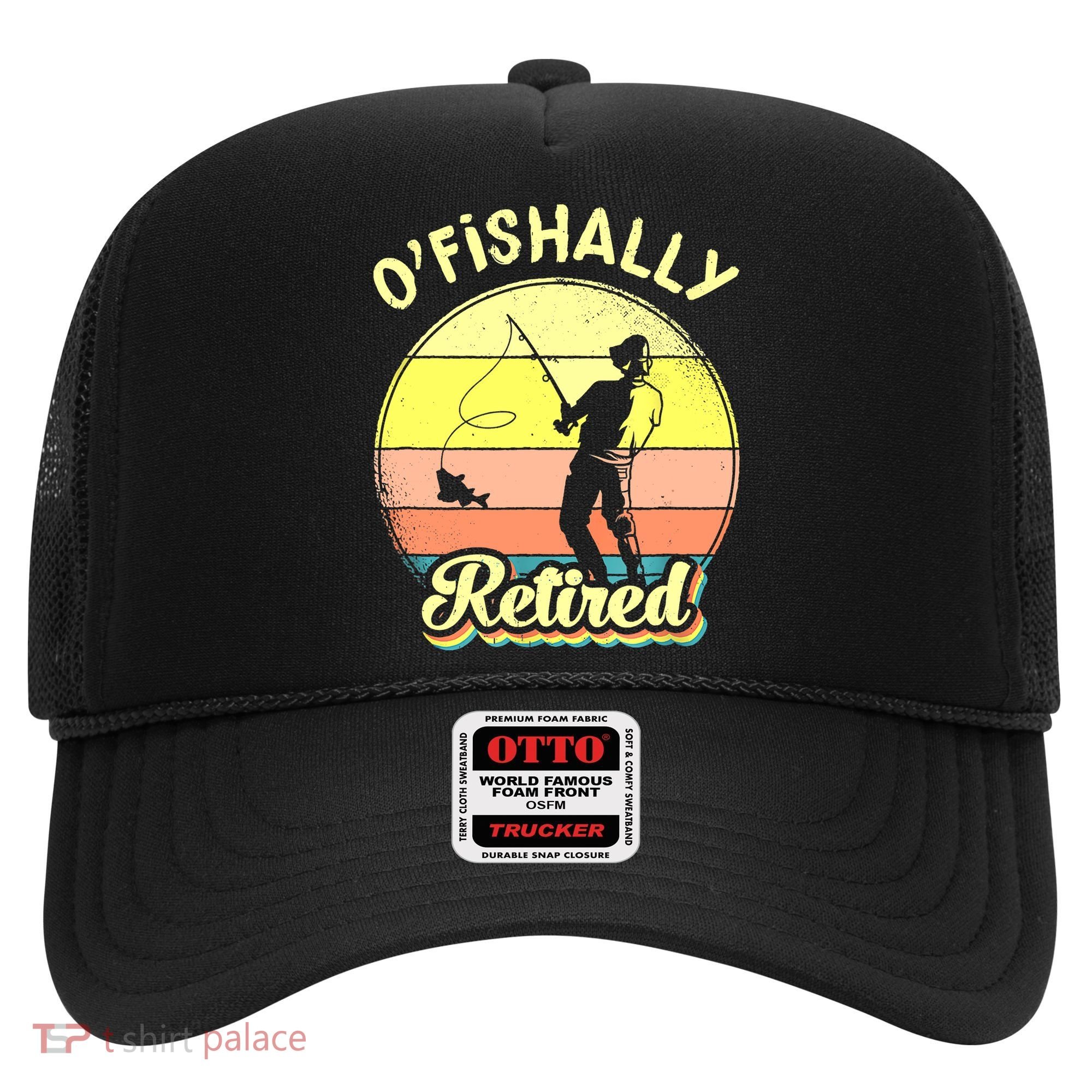 Ofishally Retired Fishing Retirement Hat