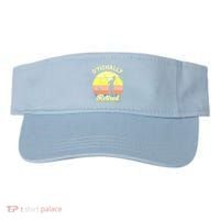 Ofishally Retired Fishing Retirement Visor thumb 0