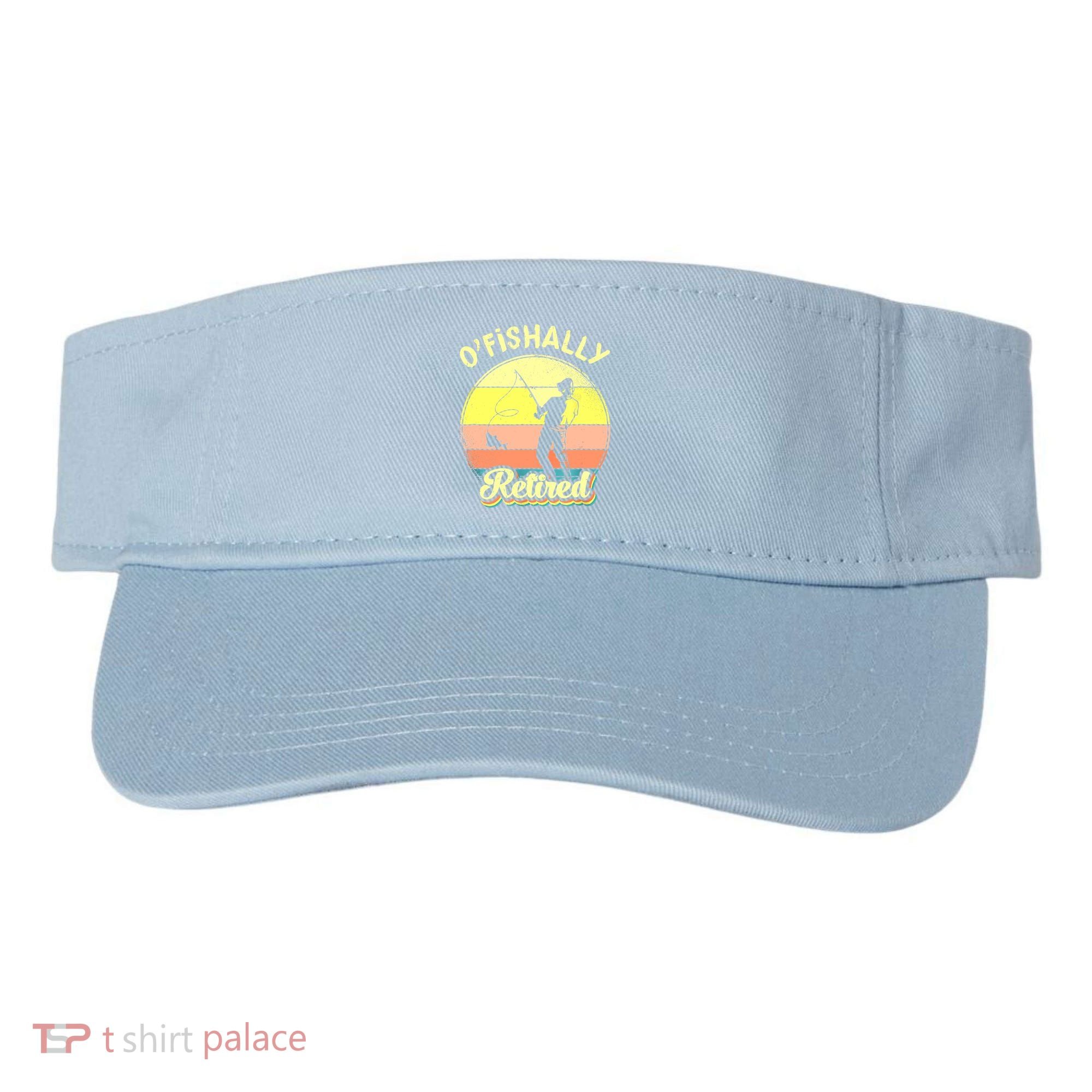 Ofishally Retired Fishing Retirement Visor