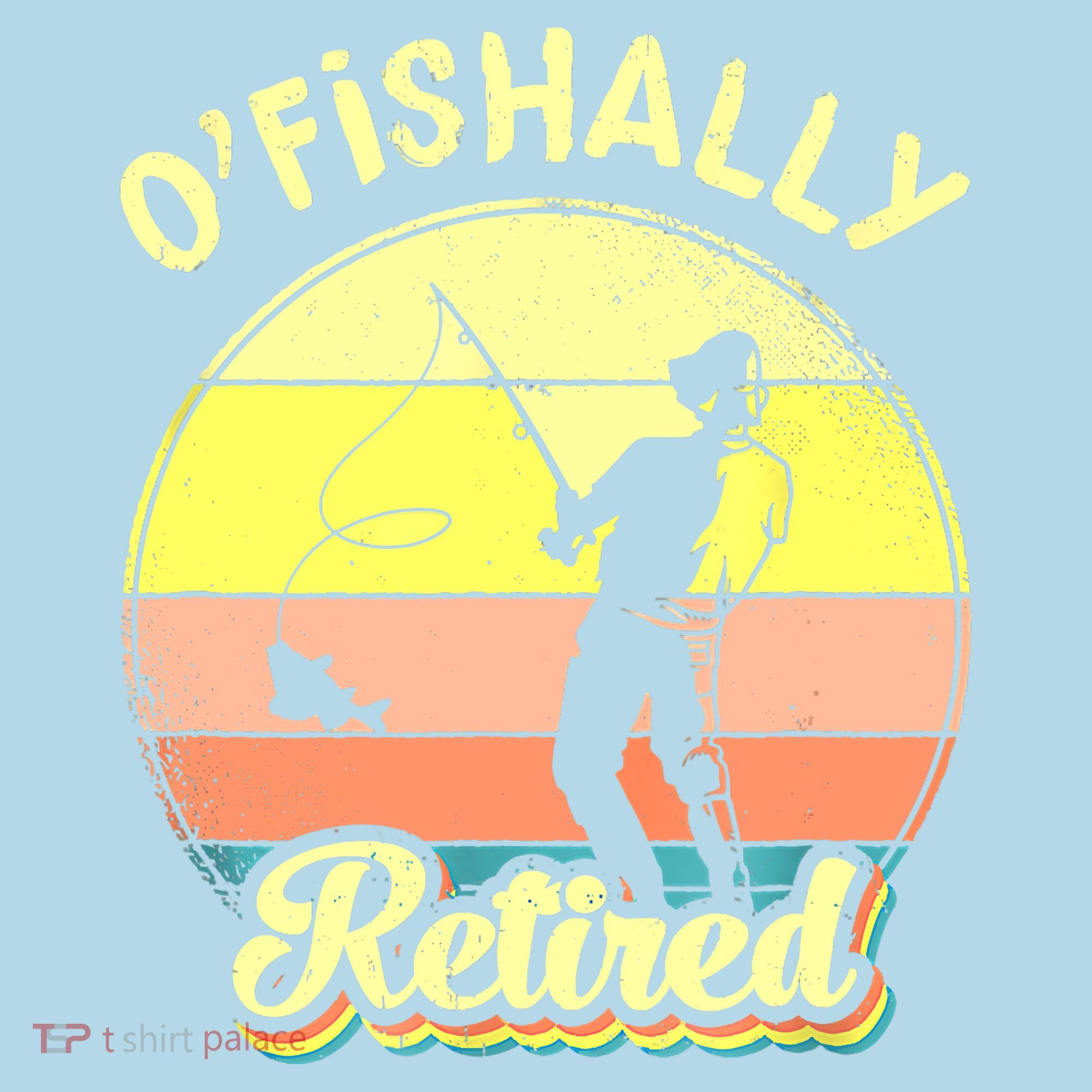 Ofishally Retired Fishing Retirement Visor