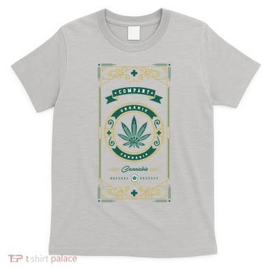 Organic Cannabis Medical Marijuana T-Shirt