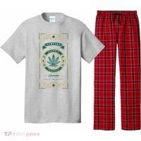 Organic Cannabis Medical Marijuana Pajama Set thumb 0