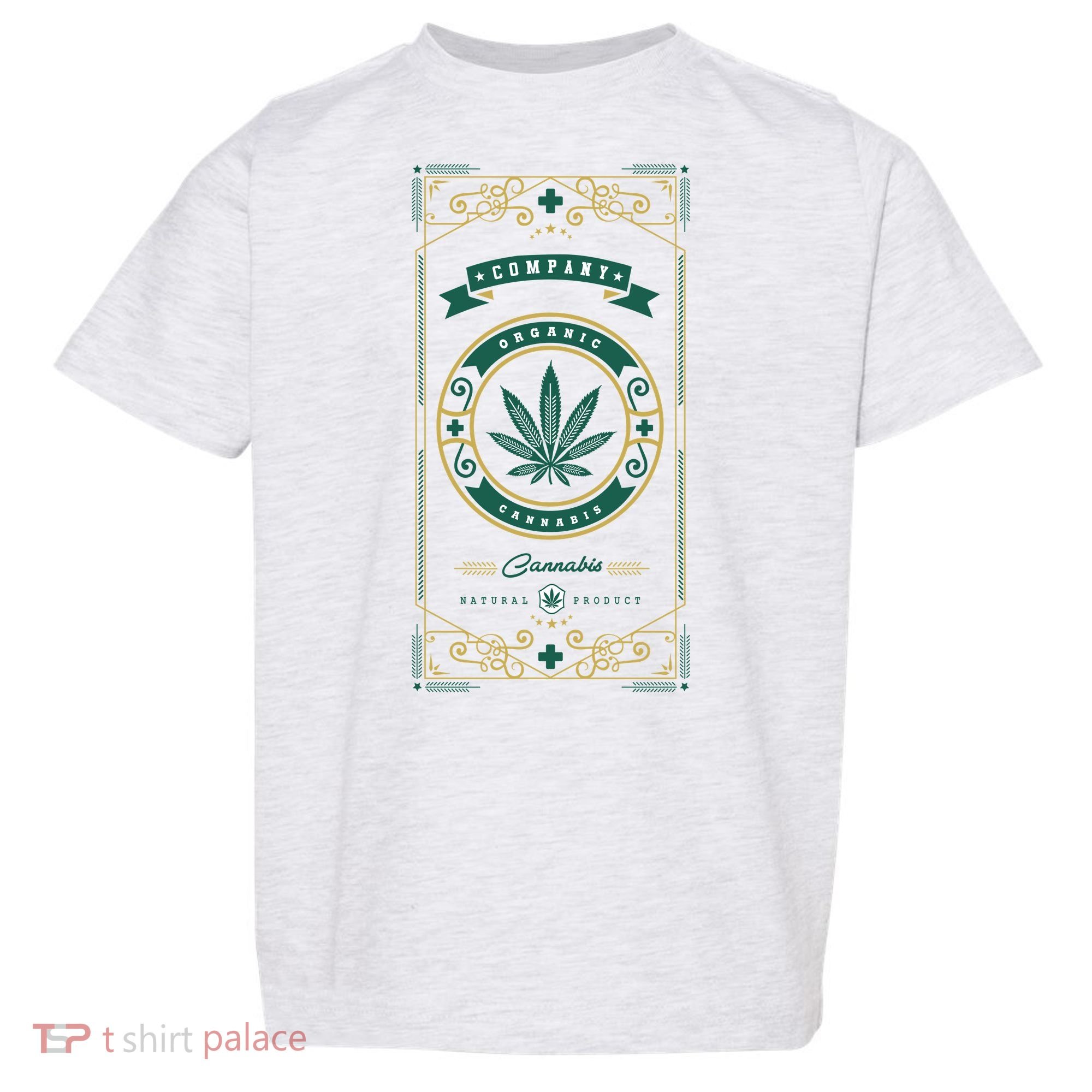 Organic Cannabis Medical Marijuana Toddler T-Shirt