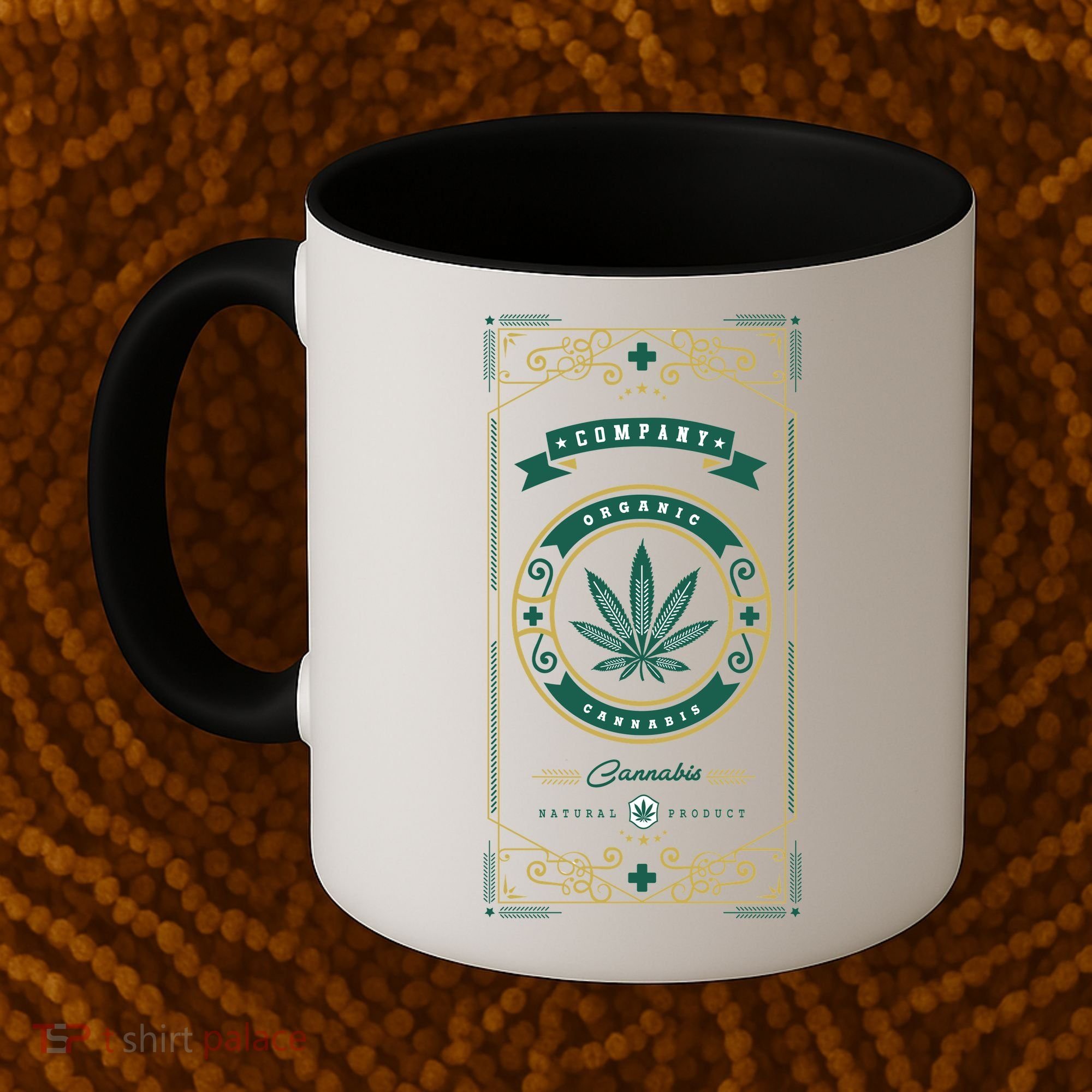 Organic Cannabis Medical Marijuana Coffee Mug