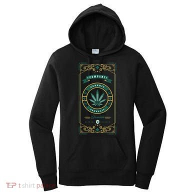Organic Cannabis Medical Marijuana Women's Hoodie
