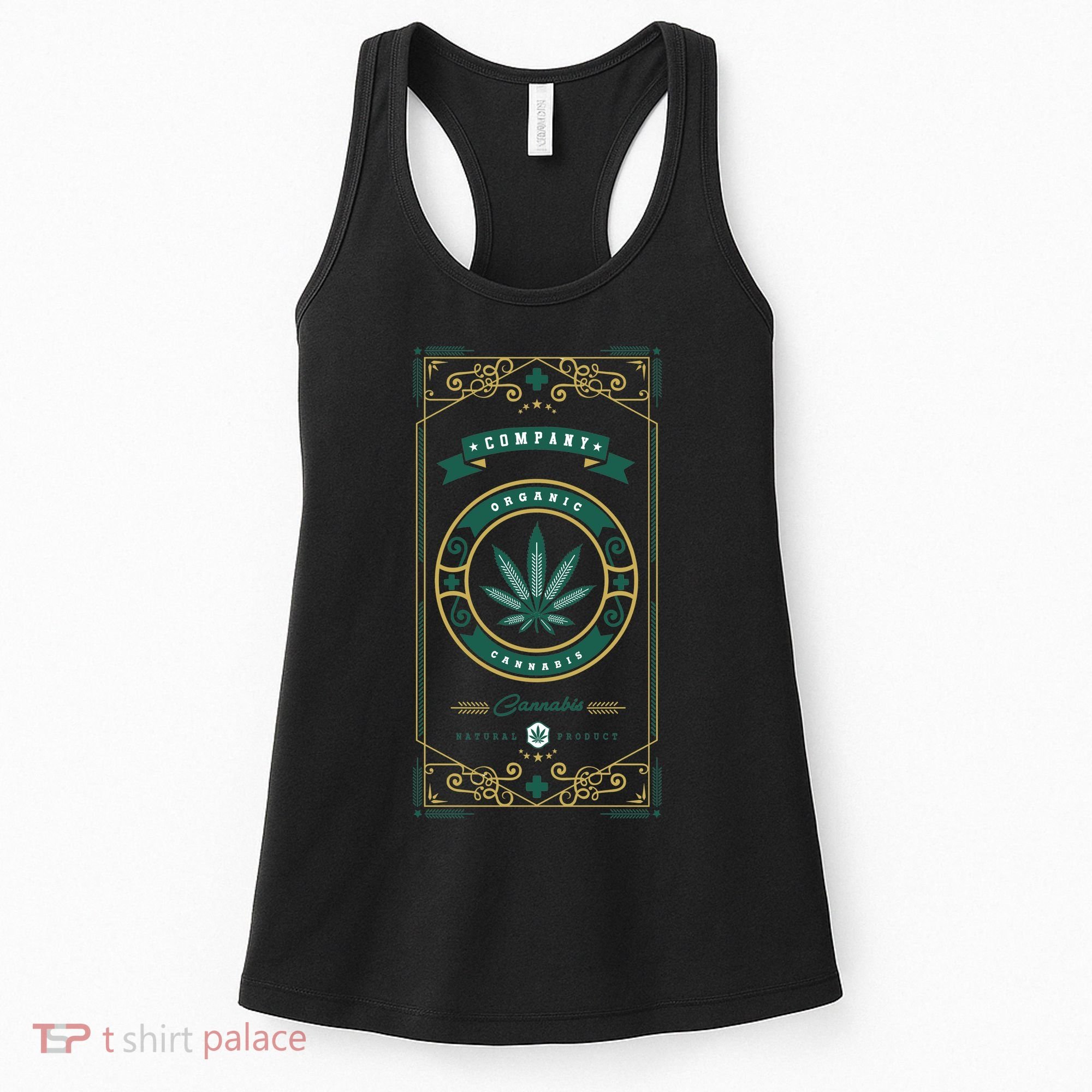 Organic Cannabis Medical Marijuana Women's Tank Top