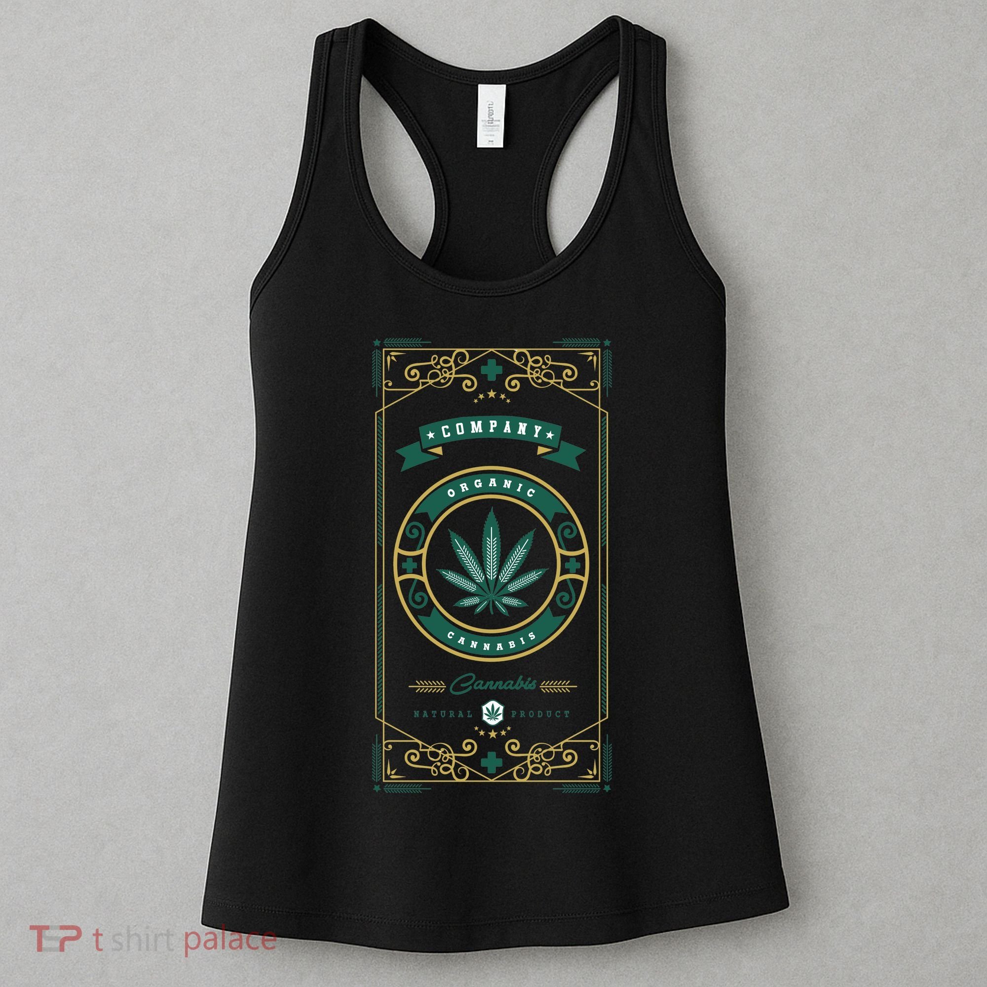 Organic Cannabis Medical Marijuana Women's Tank Top