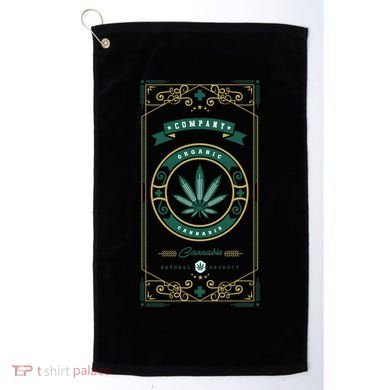 Organic Cannabis Medical Marijuana Golf Towel
