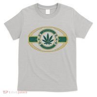 Organic Cannabis Medical Marijuana Gold Seal T-Shirt thumb 0