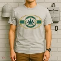 Organic Cannabis Medical Marijuana Gold Seal T-Shirt thumb 6