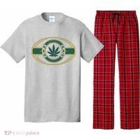 Organic Cannabis Medical Marijuana Gold Seal Pajama Set thumb 0