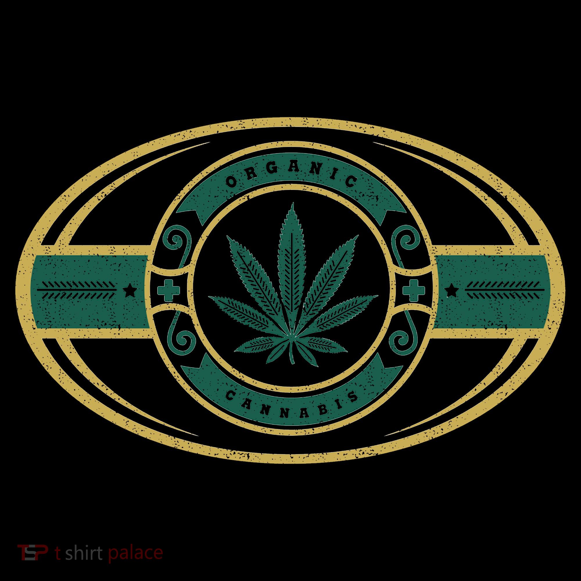 Organic Cannabis Medical Marijuana Gold Seal Coffee Mug