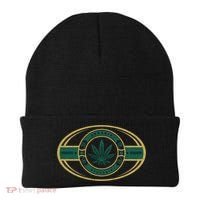 Organic Cannabis Medical Marijuana Gold Seal Beanie thumb 0