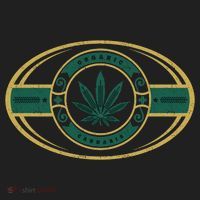 Organic Cannabis Medical Marijuana Gold Seal Hat thumb 2