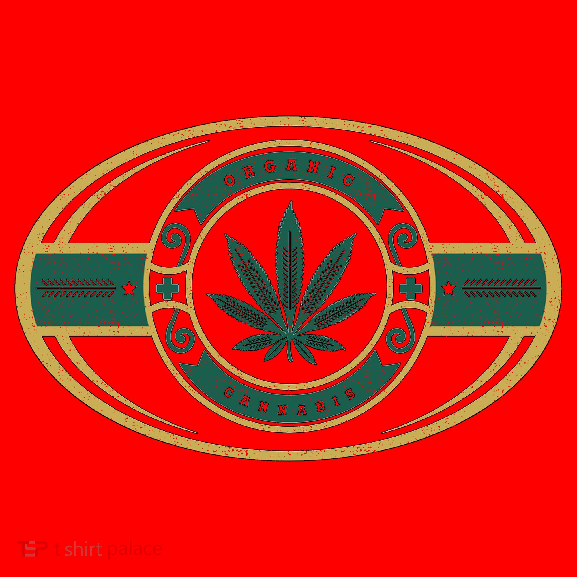 Organic Cannabis Medical Marijuana Gold Seal Santa Hat