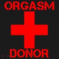 Orgasm Donor Red Imprint Women's Hoodie thumb 2