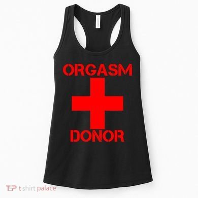 Orgasm Donor Red Imprint Women's Tank Top