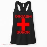 Orgasm Donor Red Imprint Women's Tank Top thumb 0