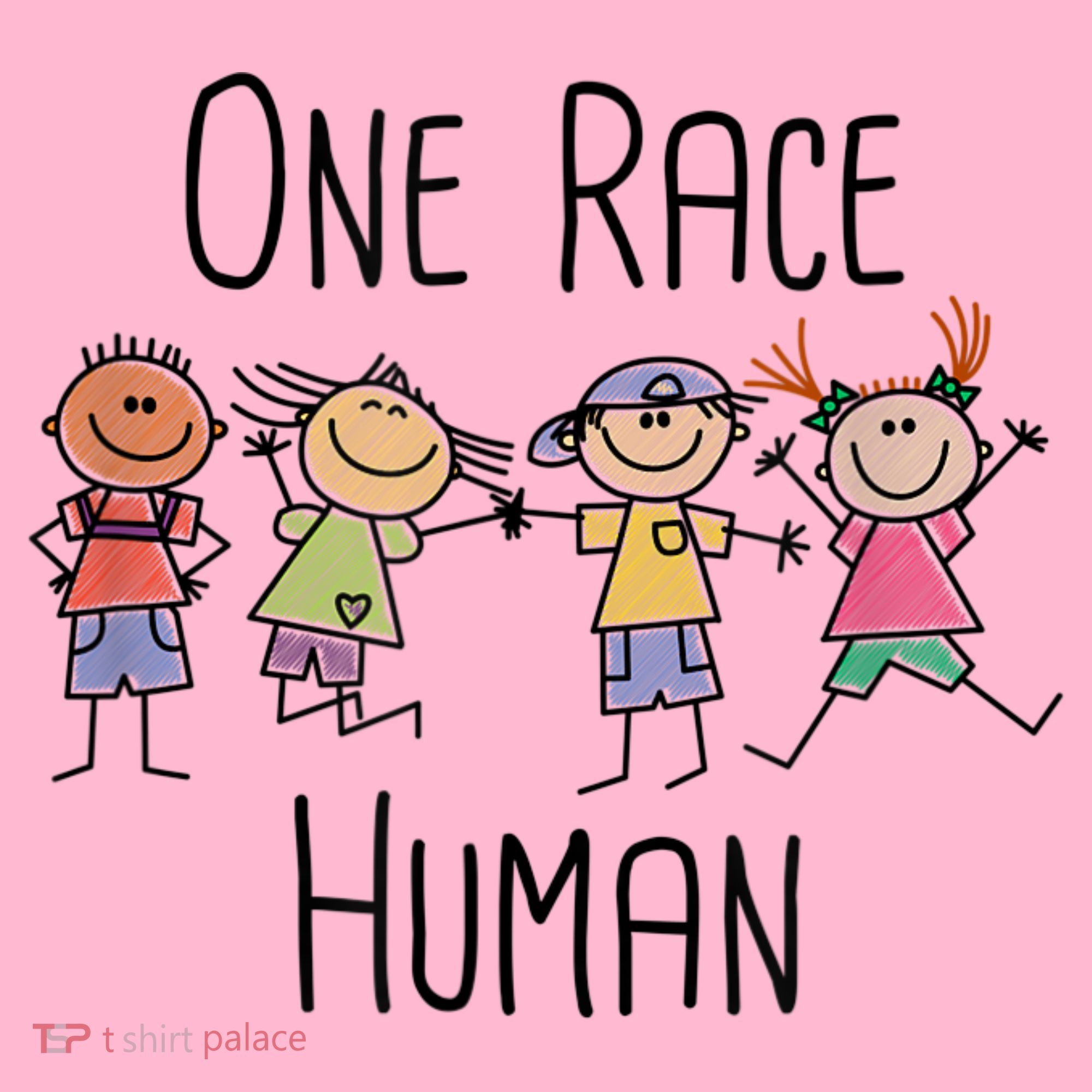 One Race Human Anti Racism Diversity Day Coaster