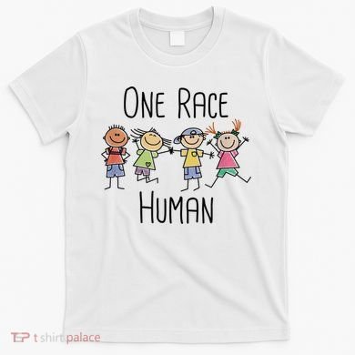 One Race Human Anti Racism Diversity Day T-Shirt