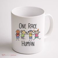 One Race Human Anti Racism Diversity Day Coffee Mug thumb 1