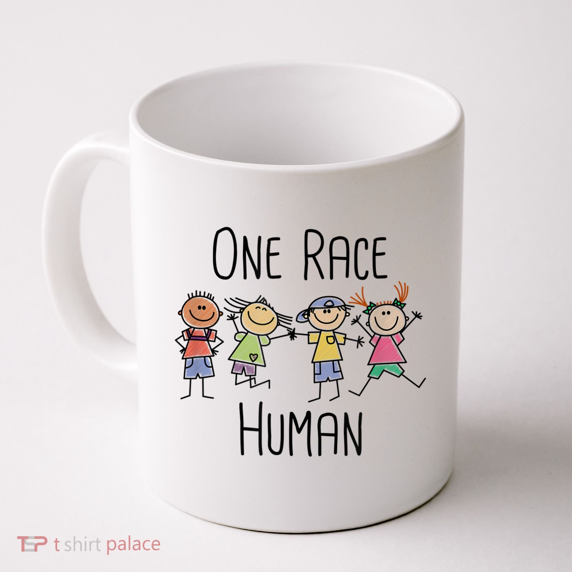 One Race Human Anti Racism Diversity Day Coffee Mug