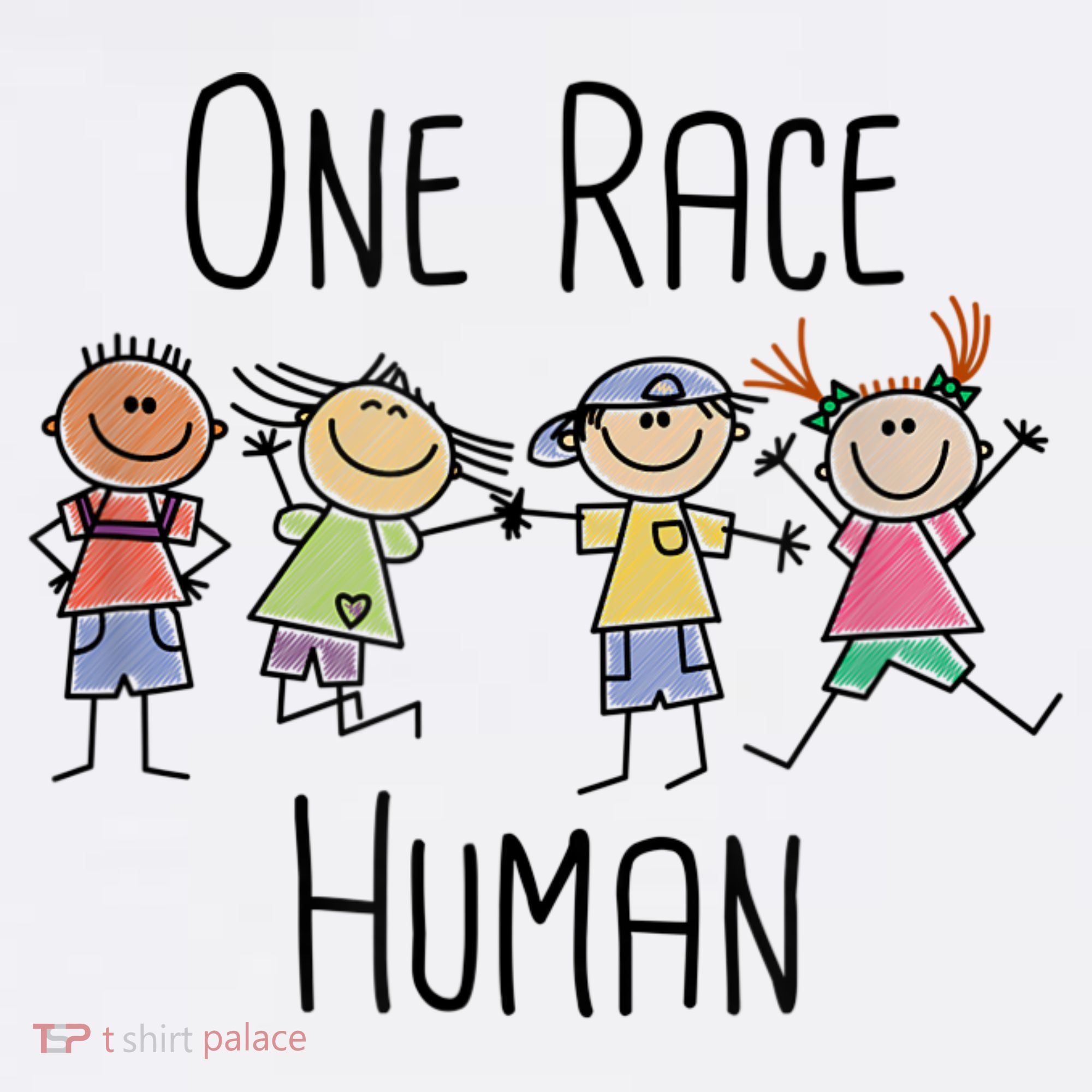 One Race Human Anti Racism Diversity Day Women's Hoodie