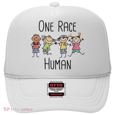 One Race Human Anti Racism Diversity Day Hat