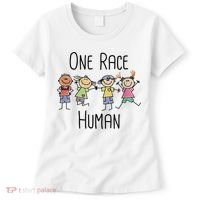 One Race Human Anti Racism Diversity Day Women's T-Shirt thumb 0