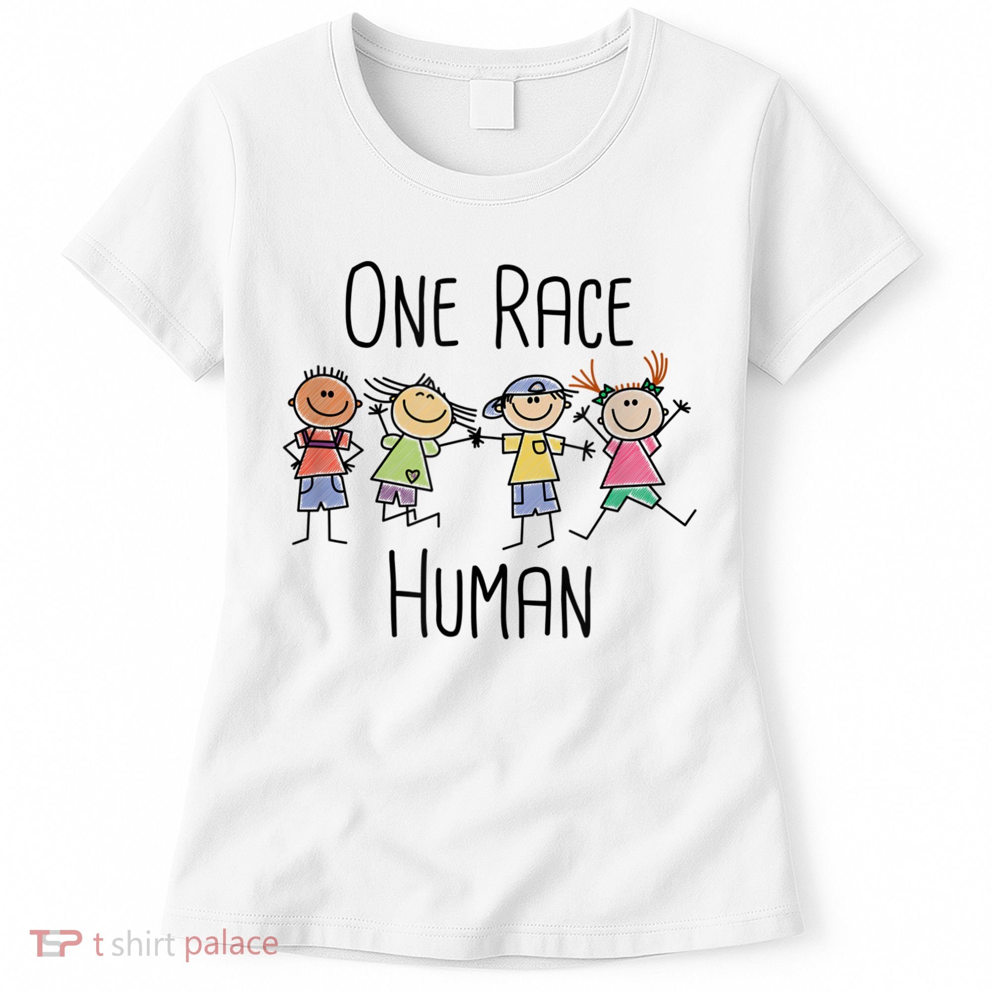 One Race Human Anti Racism Diversity Day Women's T-Shirt