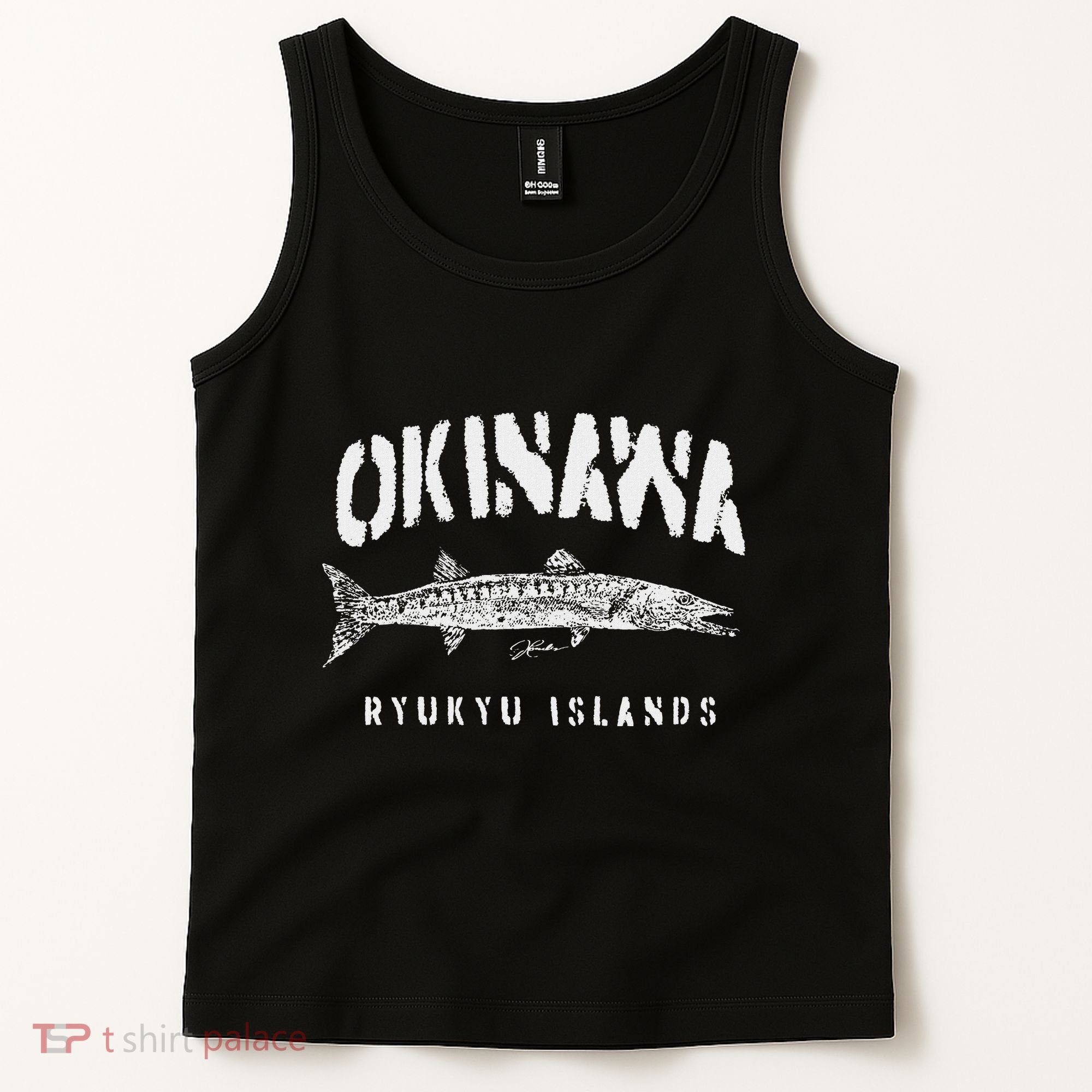 Okinawa Ryukyu Islands Japan Great Barracuda Tank Top