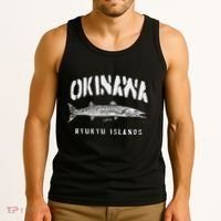 Okinawa Ryukyu Islands Japan Great Barracuda Tank Top thumb 3