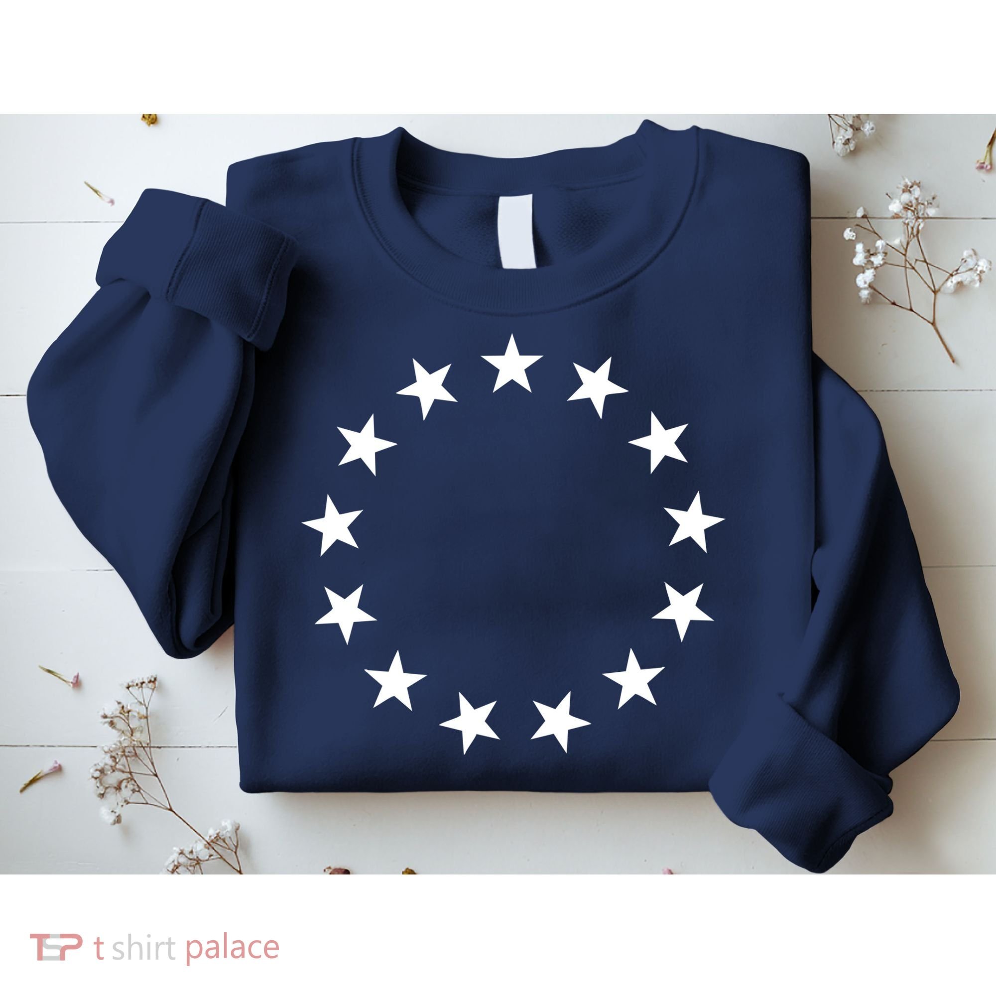 Original 13 Colonies Stars Betsy Ross Flag Sweatshirt
