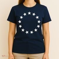 Original 13 Colonies Stars Betsy Ross Flag T-Shirt thumb 4