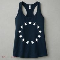 Original 13 Colonies Stars Betsy Ross Flag Women's Tank Top thumb 3