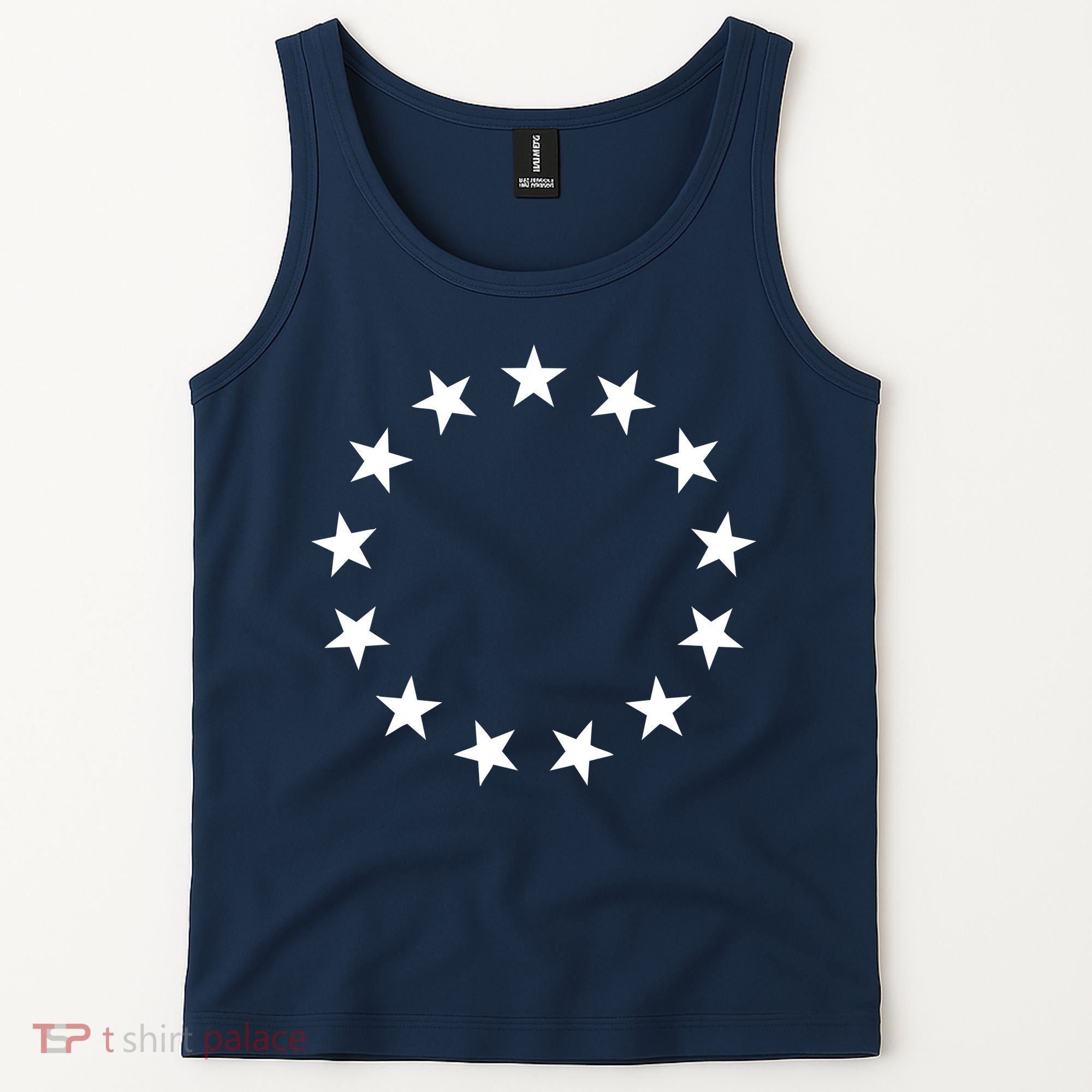 Original 13 Colonies Stars Betsy Ross Flag Tank Top
